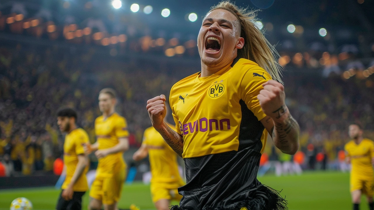 Jadon Sancho Captivates with Adele Song in Borussia Dortmund's UCL Final Qualification Celebration