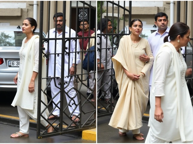 Malaika Arora Mourns Father's Tragic Death and Attends Emotional Funeral in Mumbai