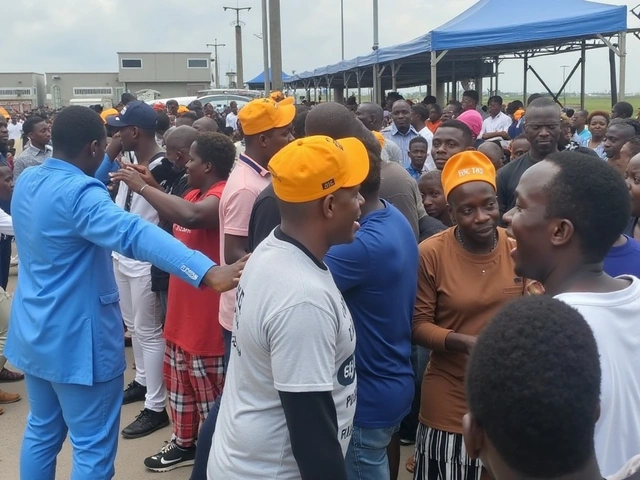 Protest Erupts at Lagos Airport Amid Arrest and Release of Omoyele Sowore by Nigerian Immigration Service