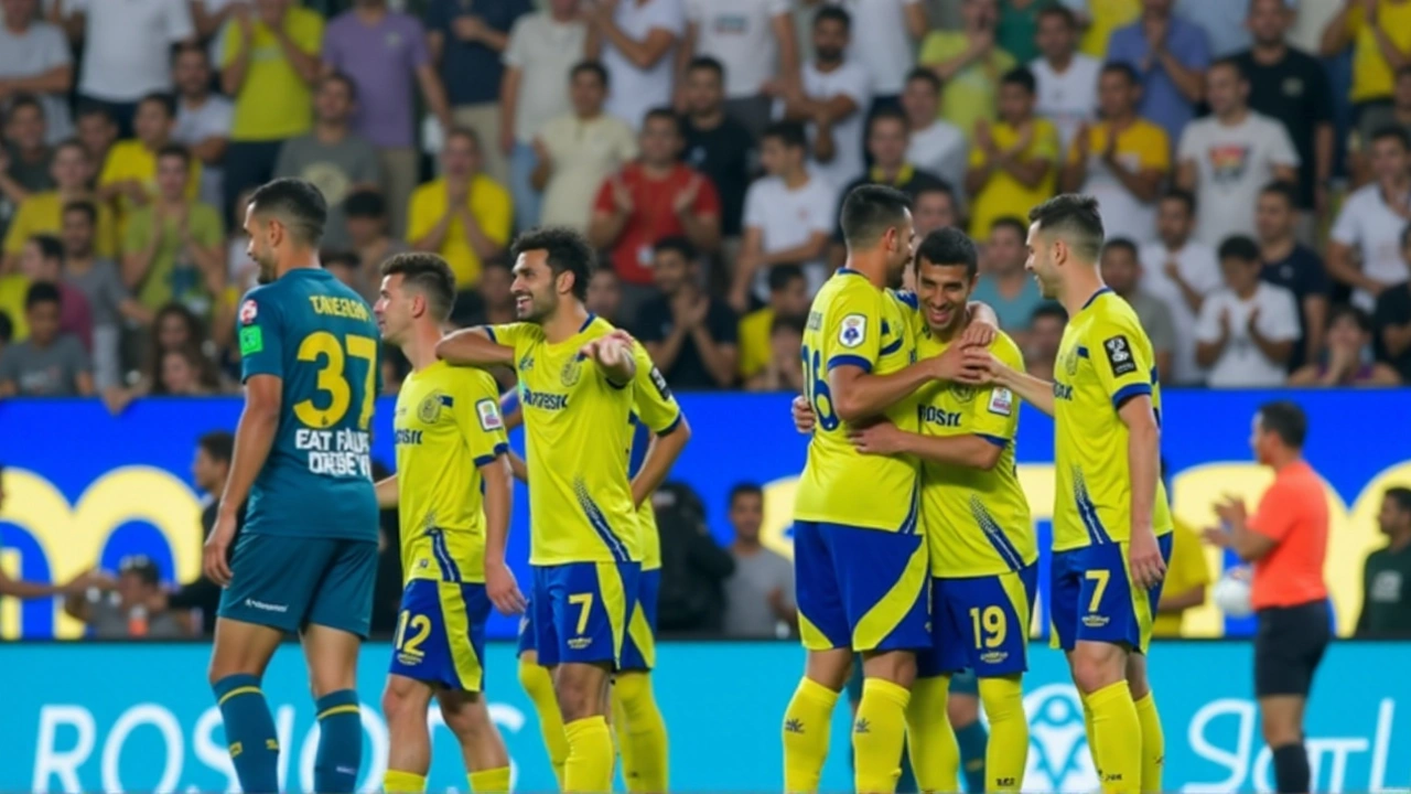 Al Nassr's Dominant Performance: A Key Victory Against Al Orobah Extending Unbeaten Streak