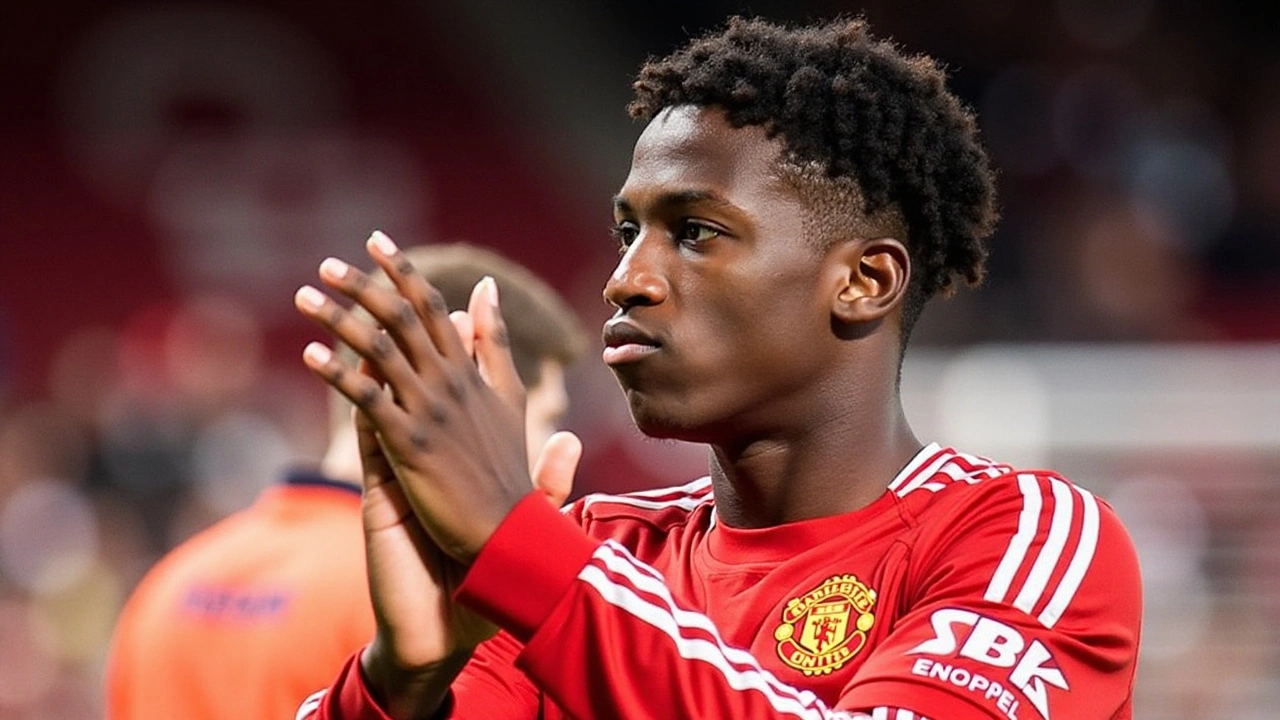 Manchester United’s Rising Star Gilwill Kukonki Joins First-Team Training Under Ruben Amorim