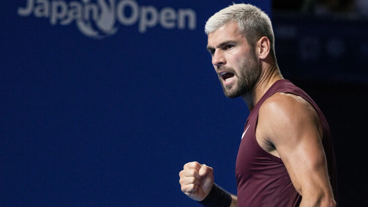 Carlos Alcaraz battles ankle injury to move into Japan Open second round